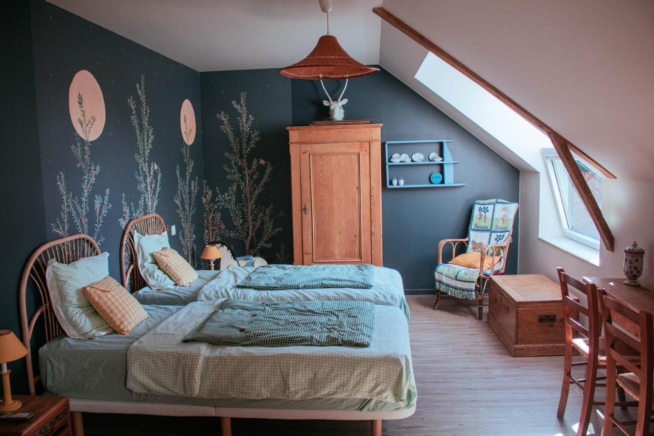 Bed and Breakfast Les Jardins De Nanine Lapleau Esterno foto