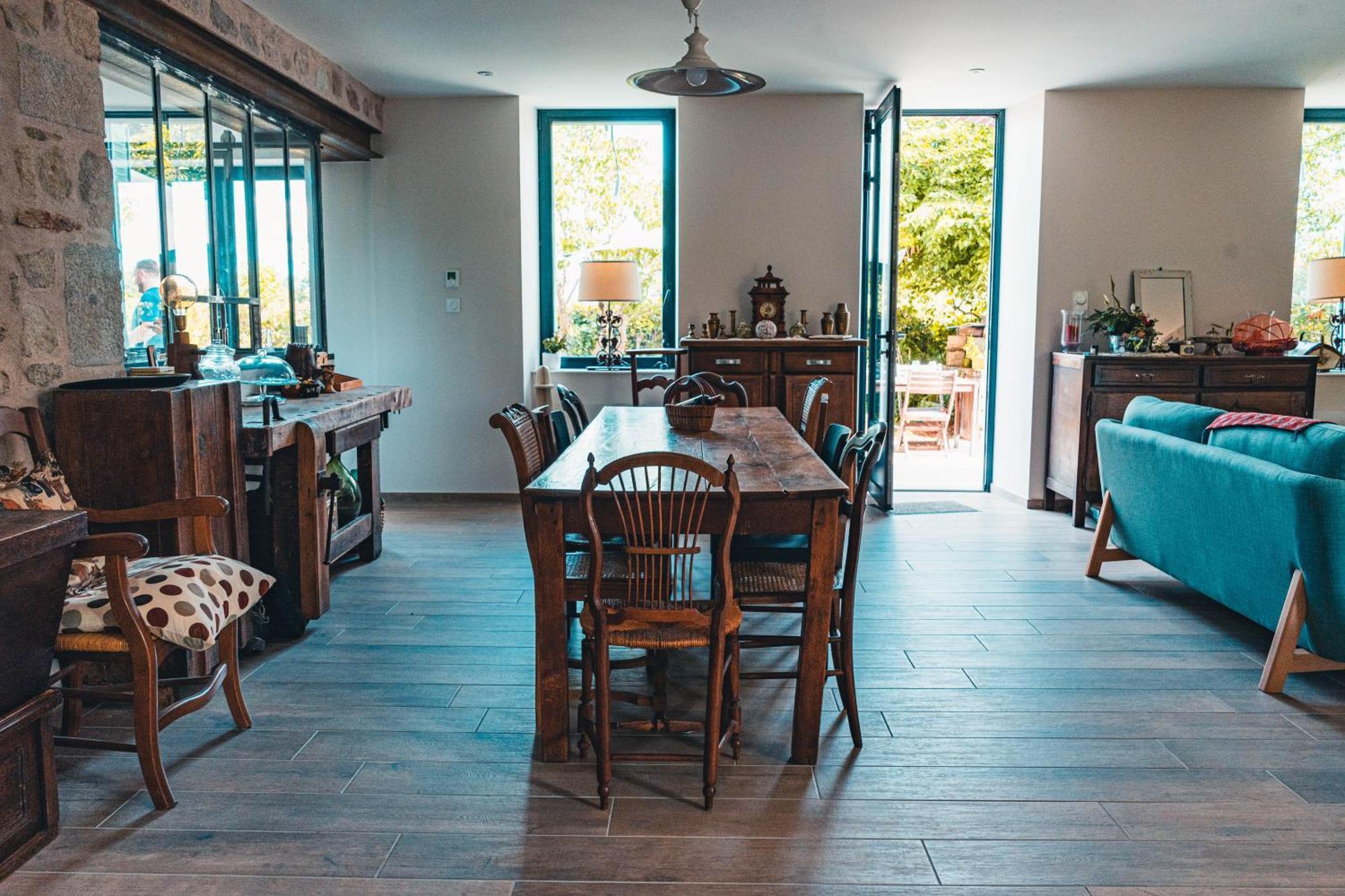 Bed and Breakfast Les Jardins De Nanine Lapleau Esterno foto